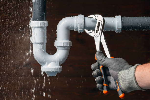 Professional Sewer Line Repair technician working in Blandford, MA